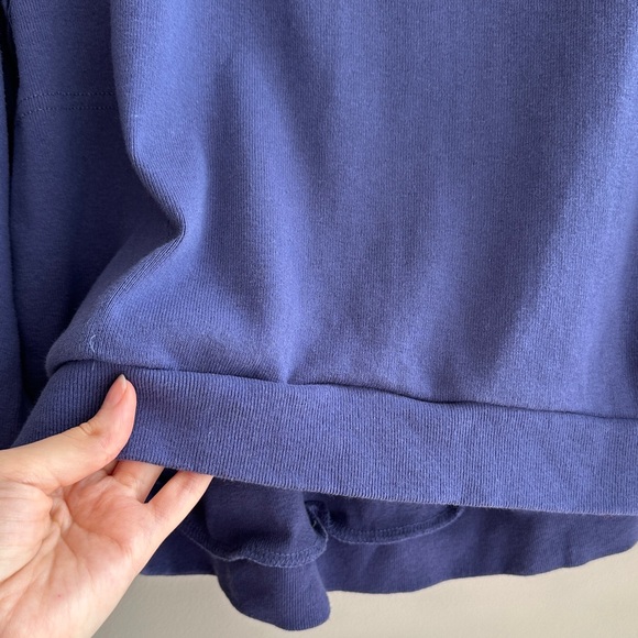 FP Beach by Free People Matching Sweatshirt & Sweatpants Set, Dark Blue, Size XS - Picture 9 of 16